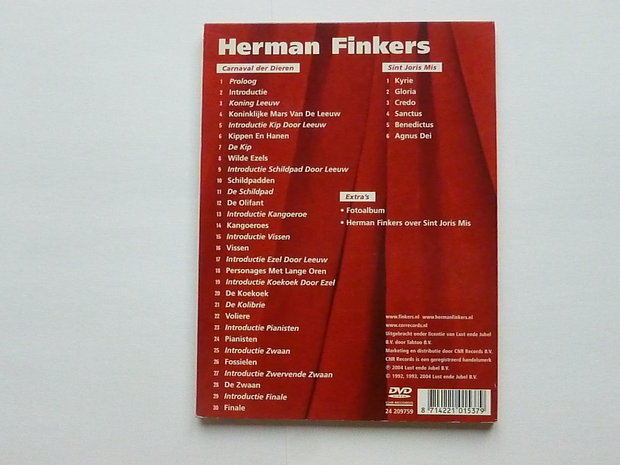 Herman Finkers - Carnaval der Dieren & Sint Joris Mis (DVD)