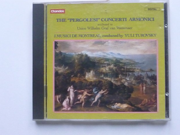 The Pergolesi concerti - Yuli Turovsky