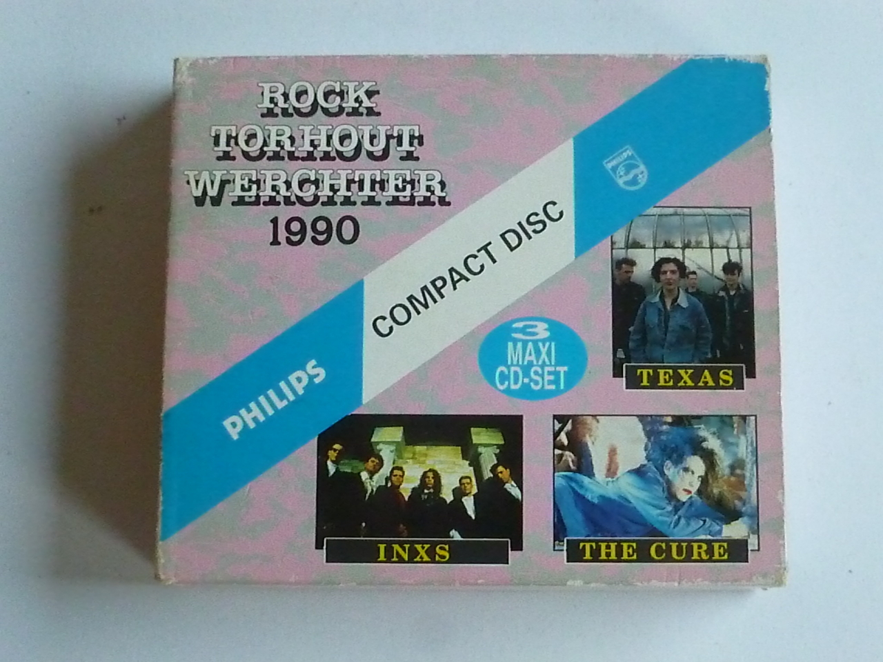 Rock Torhout Werchter 1990 / Texas, Inxs, The Cure (3 CD Singles
