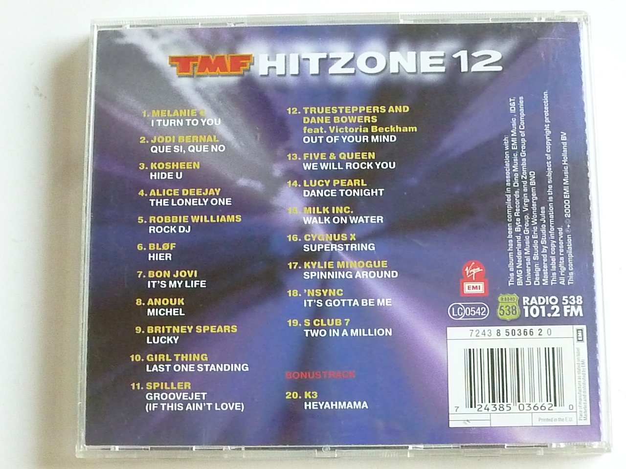 hoekpunt verkorten cafetaria Hitzone 12 - Tweedehands CD