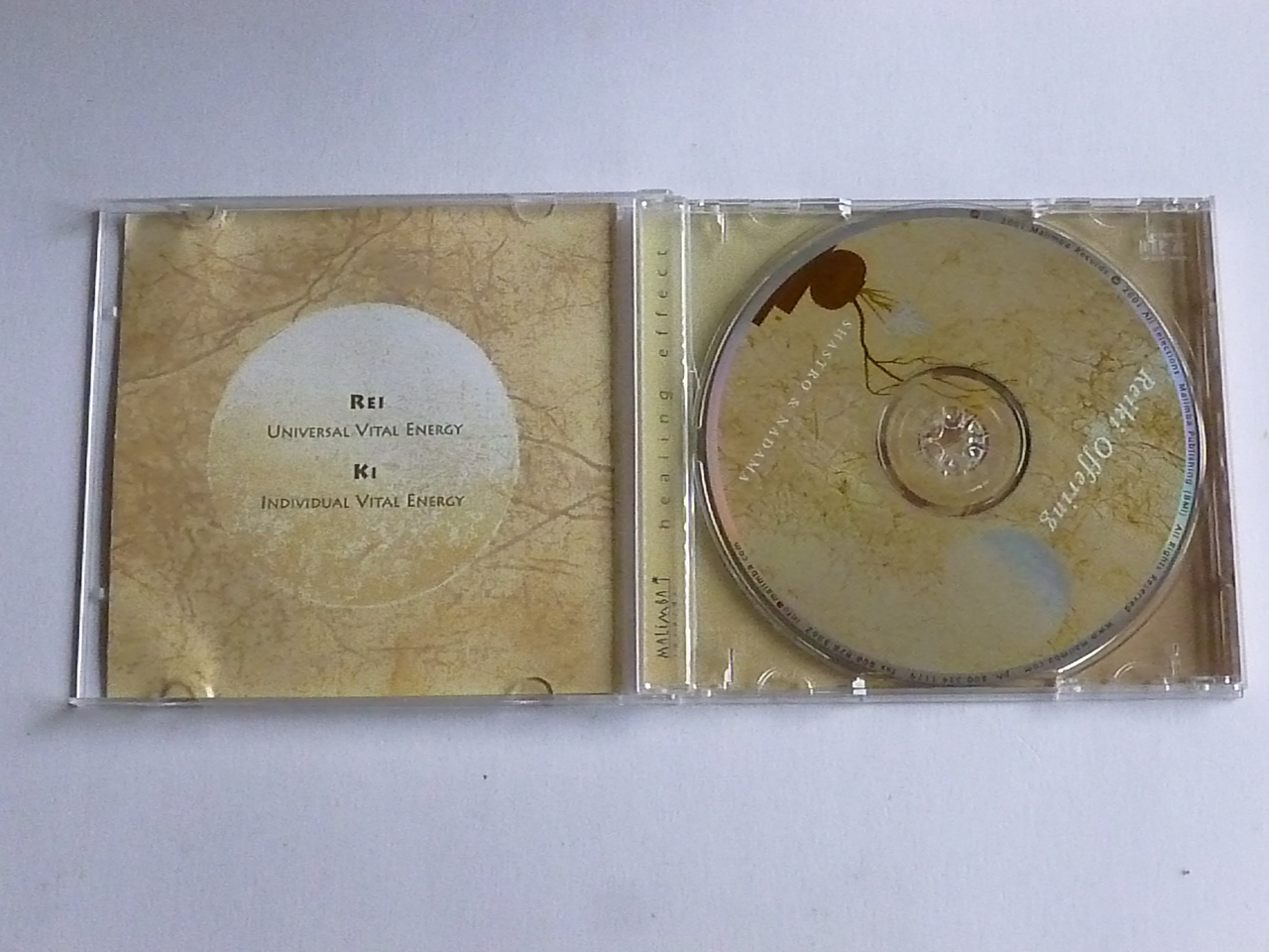Shastro & Nadama - Reiki Offering - Tweedehands CD
