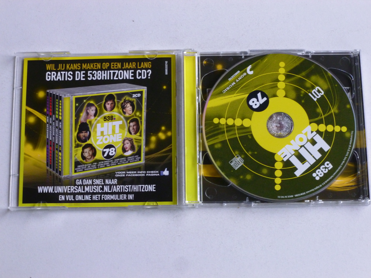 Elektricien Zwart honing Hitzone 78 (2 CD) - Tweedehands CD