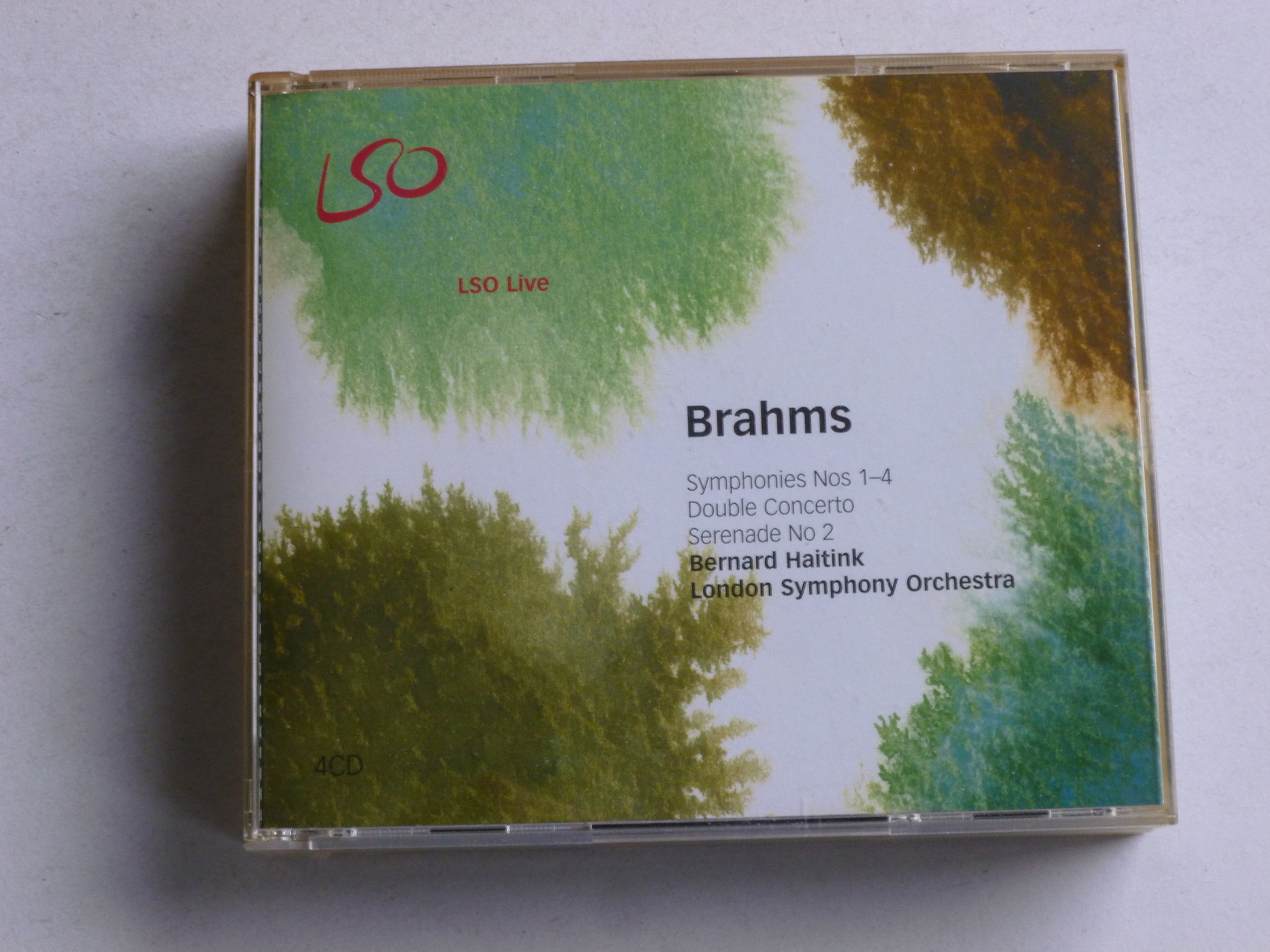 Brahms - Symphonies 1 - 4 / LSO olv Bernard Haitink ( 4 CD