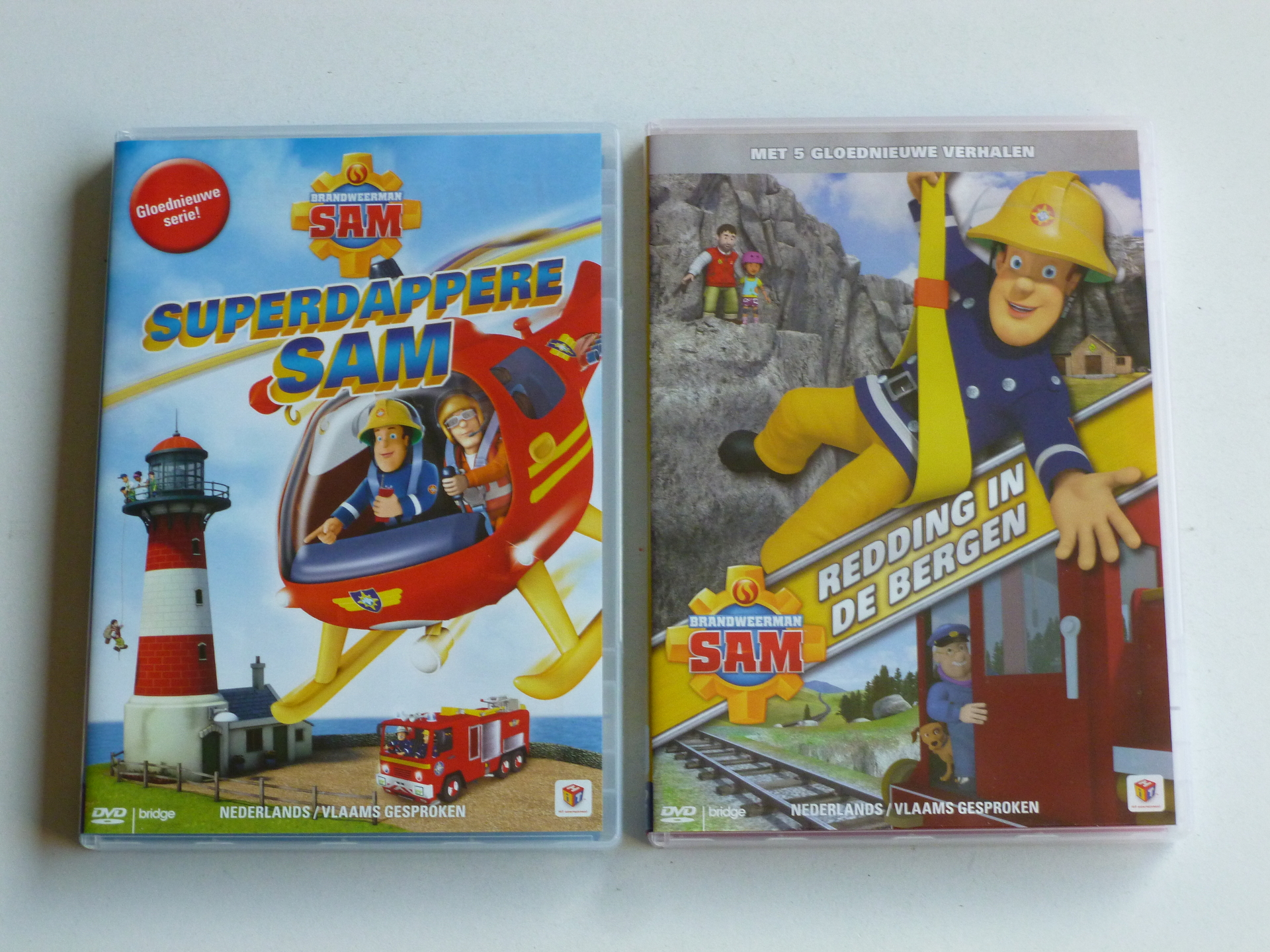 open haard Annoteren Tot Brandweerman Sam - Redding in de Bergen + Superdappere Sam (2 DVD) -  Tweedehands CD
