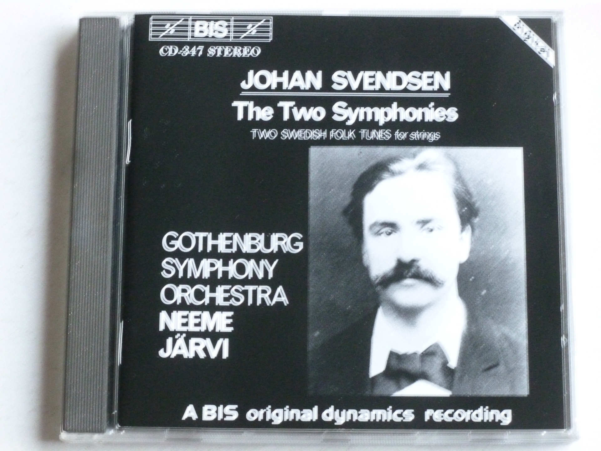 Johan Svendsen The Two Symphonies Neeme Järvi Tweedehands CD johan svendsen symphonies nos.1 and