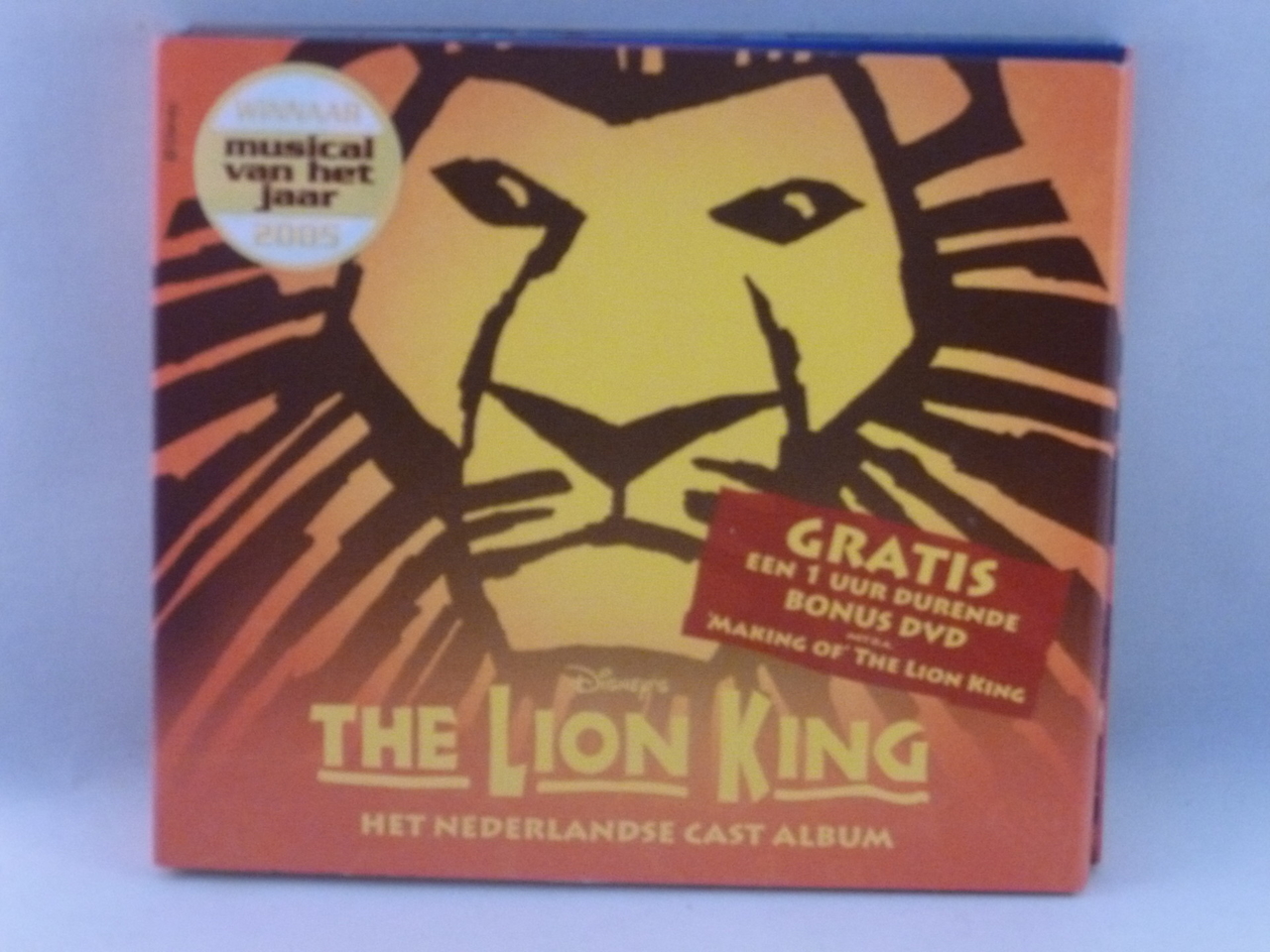 paddestoel calorie Sterkte The Lion King - Het Nederlandse Cast Album (CD + DVD) - Tweedehands CD