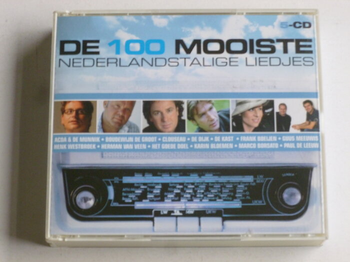 De 100 Mooiste Nederlandstalige Liedjes (5 CD) universal Tweedehands CD