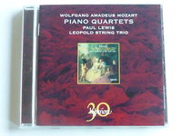Mozart - Piano Quartets / Paul Lewis, Leopold String Trio