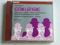 Erik Satie - Early piano works vol. 2 / Reinbert de Leeuw