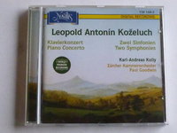 Leopold Antonin Kozeluch - Klavierkonzert / Kolly, Paul Goodwin
