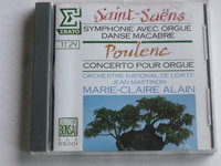 Saint Saens - Symphonie 3 / Marie-Claire Alain, Jean Martinon