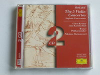 Mozart - Concertos for Violin and Orch. / Gidon Kremer, Harnoncourt (2 CD)