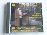 Berent Korfker, Kana Yamaguchi - Works for violin and piano