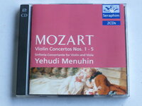 Mozart - Violin Concertos 1-5 / Yehudi Menuhin (2 CD) emi