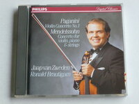 Paganini - Violin Concerto no. 1, Mendelssohn / Jaap van Zweden