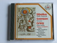 Sibelius - Violin Concerto / Sergiu Schwartz (nieuw)