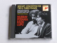 Mozart - Concertos for 2 & 3 pianos / Murray Perahia, Radu Lupu (Sony)