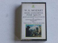 Mozart - Deux Concertos pour violon / Kantorow, Guschlbauer (cassette bandje)