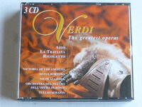 Verdi - The Greatest Operas / Aida, la Traviata, Rigoletto (3 CD)