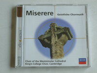 Miserere - Choir of the Westminster Cath. King's College Choir Cambridge