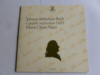 Bach - Marie Claire Alain / Complete Orgelwerken Deel 8 (2 LP)