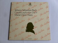 Bach - Marie Claire Alain / Complete Orgelwerken Deel 9 (2 LP)