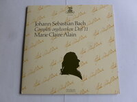 Bach - Marie Claire Alain / Complete Orgelwerken Deel 11 (2 LP)