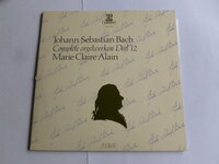 Bach - Marie Claire Alain / Complete Orgelwerken Deel 12 (2 LP)
