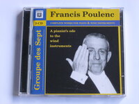 Poulenc - Complete works for piano & wind instr. / Groupe des Sept (2 CD)