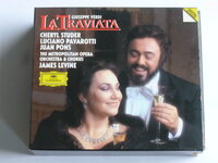 Verdi - La Traviata / Cheryl Studer, Pavarotti, James Levine (2 CD)