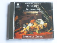 Mozart - Divertimenti / Ensemble Zefiro