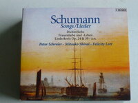 Schumann - Songs , Lieder / Peter Schreier, Shirai, Lott (4 CD)
