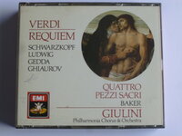 Verdi - Requiem / Schwarzkopf, Ludwig, Giulini (2 CD)