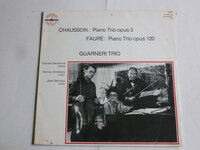 Guarneri Trio (Herman Krebbers)- Chausson, Faure (LP)