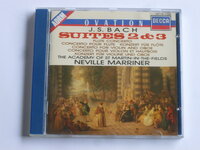 Bach - Suites 2 & 3 / Neville Marriner (ovation)